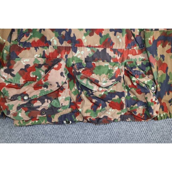 Vintage Swiss Army M70 Alpenflage Jacket & Overalls Set 46-76 Camouflage - Picture 13 of 16